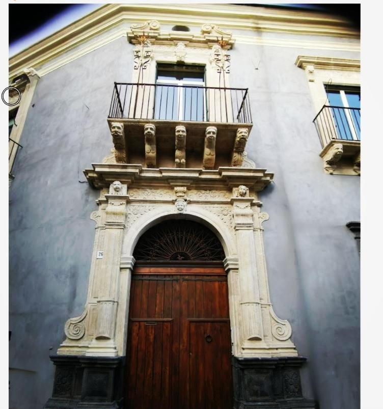 Apartament Palazzo Geremia - Le Dimore Dell'Antiquario Acireale Zewnętrze zdjęcie